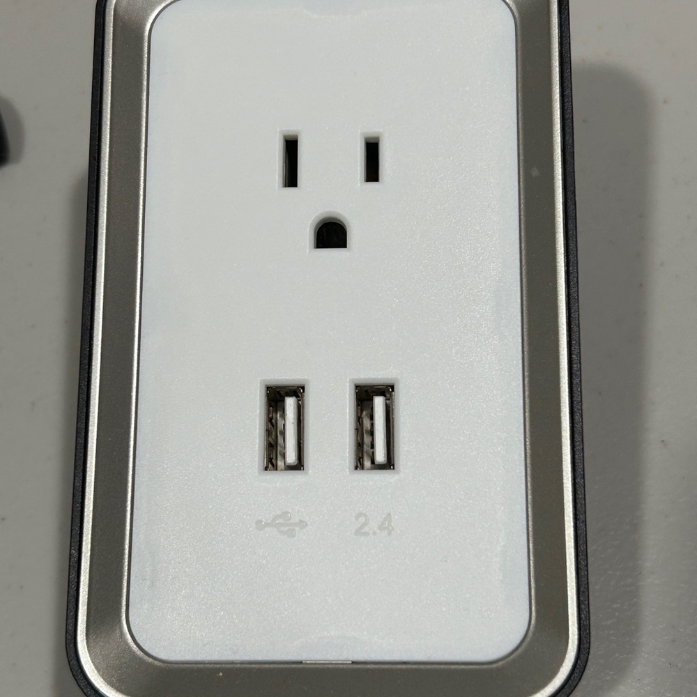 Sharper Image Black Power Adapter